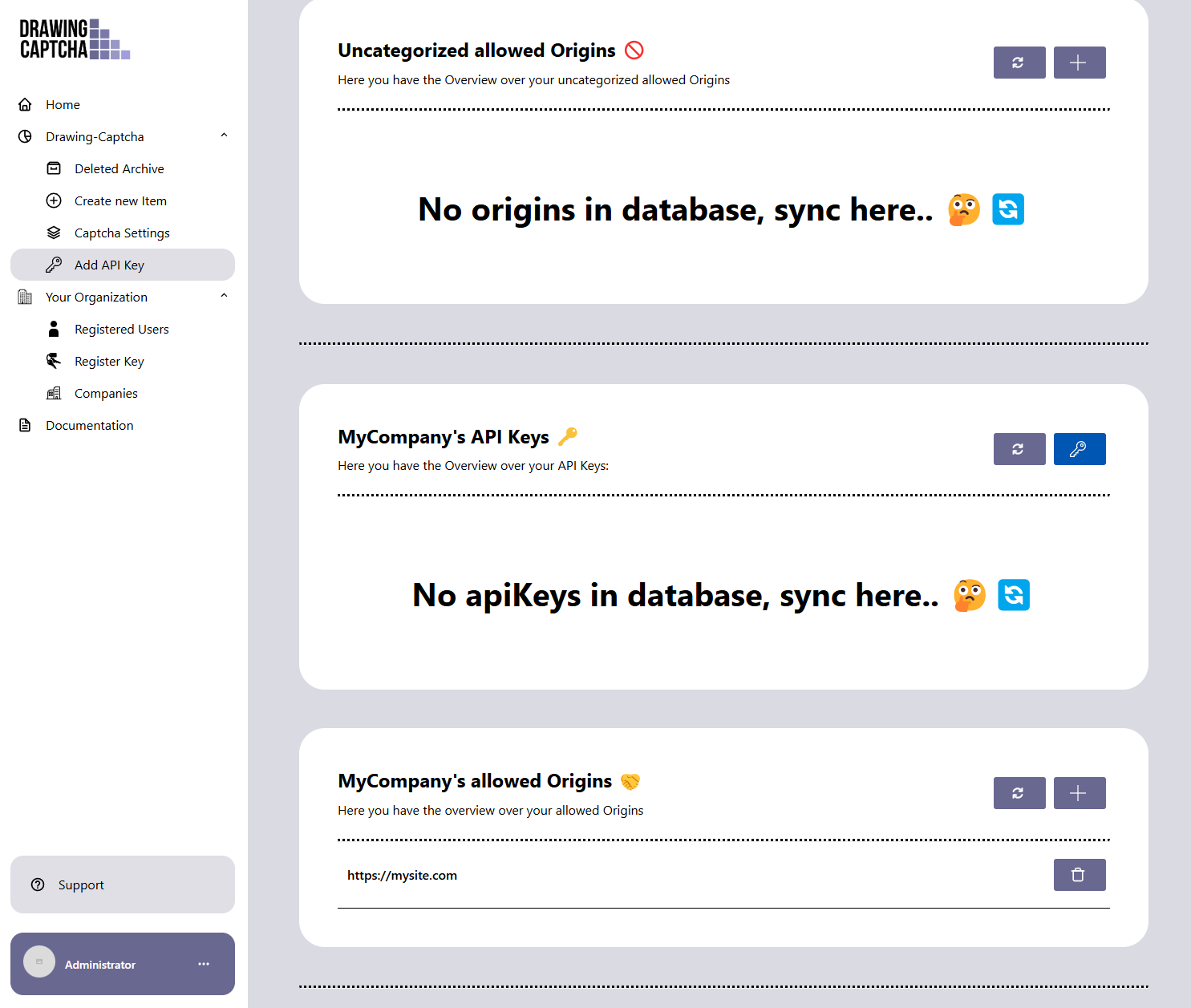 create api key