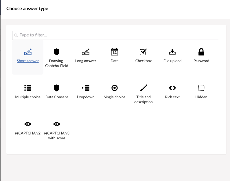 backoffice fieldtype